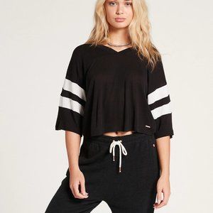 Volcom Lived In Lounge crop tee